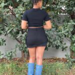Trendy and casual short denim skirt perfect for everyday wear