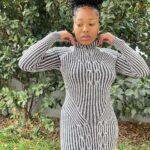 Trendy striped long dress perfect for casual or formal wear