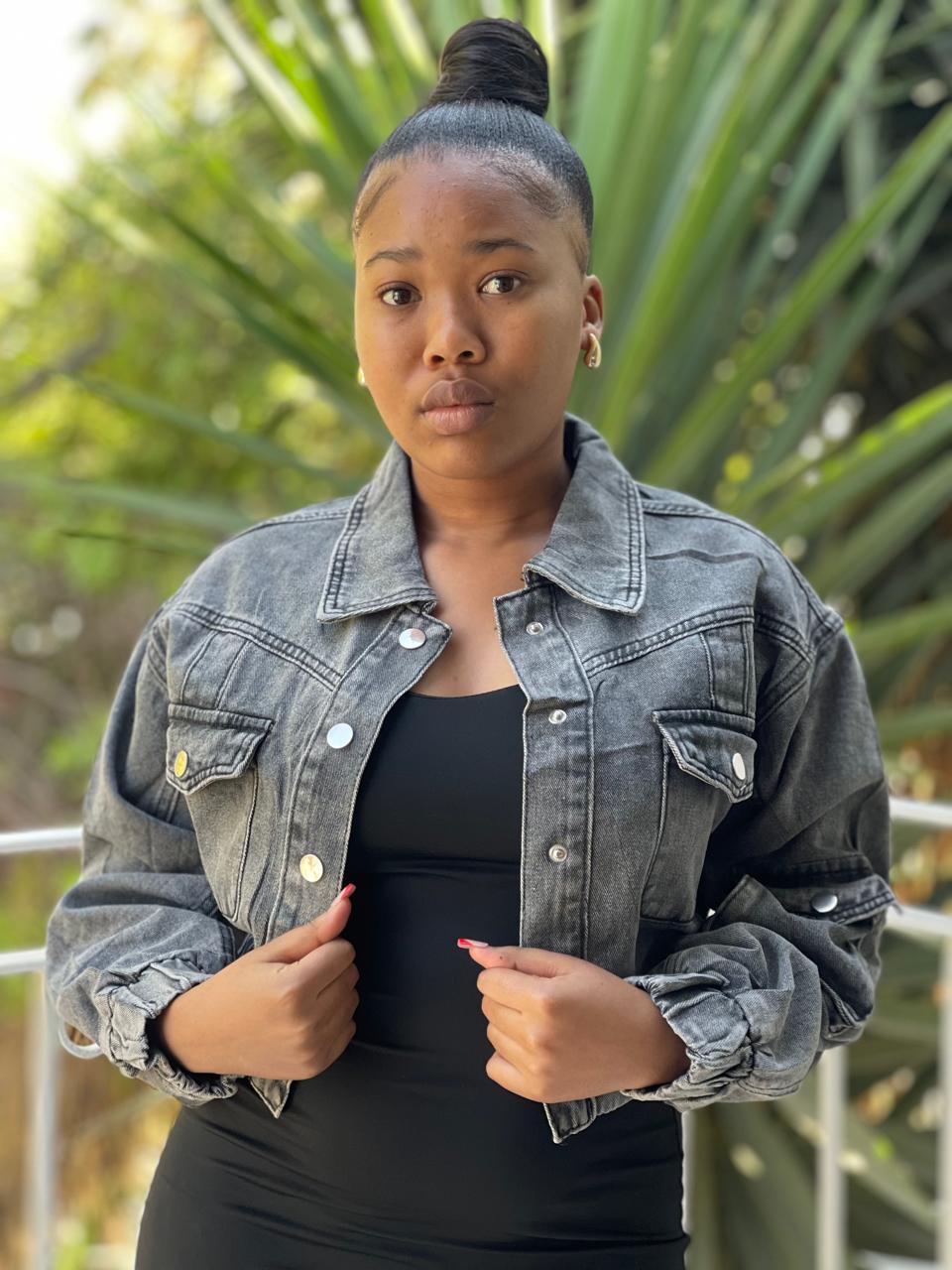 Girls and women's long sleeve jean jacket offering comfort and timeless style